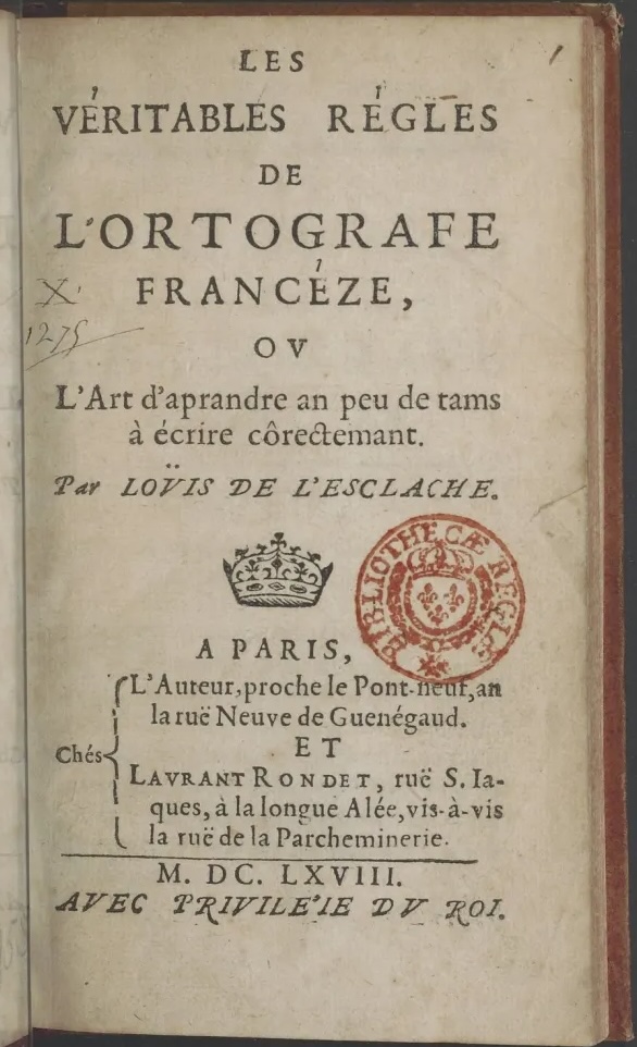 les_veritables_regles_de_lortografe_lesclache